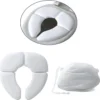 IBright Opvouwbare WC Verkleiner - Toilettrainer -Zachte Toilet Zitje - Toiletbril Verkleiner - Kinder WC Bril - Inclusief Draagtas - Wit