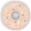 Donut Bijtketting Kauwsieraad - Roze