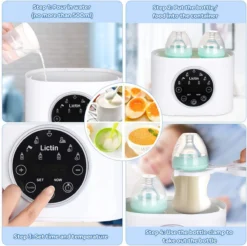 Merkloos Lictin Flessensterilisator En Flessenwarmer -Babyproducten Winkel 1200x1196 32