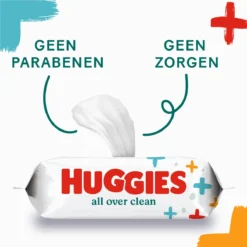 Huggies Billendoekjes - All Over Clean - 10 X 56 - 560 Billendoekjes - Voordeelverpakking -Babyproducten Winkel 1200x1198 12