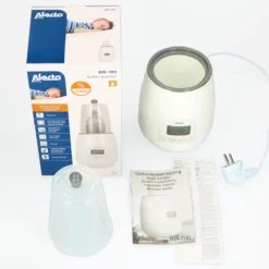 Alecto BW-700 - Snelle Digitale Flessenwarmer 500W Voor Opwarmen, Steriliseren En Ontdooien - Inclusief Stoomkap - Bediening Via Display - Wit -Babyproducten Winkel 1200x1198 73