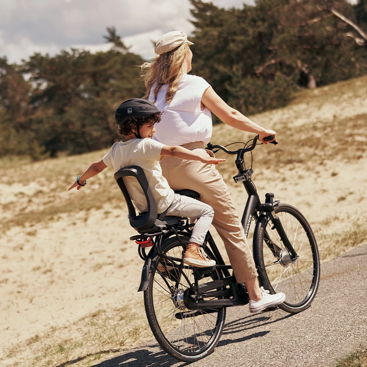 Urban Iki Junior Fietszitje - Black 5 Urban Iki Junior Fietszitje - Black - Afbeelding 5