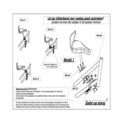 Velo Fietszadel Op Stang - Model 1 - Kinderzitje - Damesfiets 10 Velo Fietszadel Op Stang - Model 1 - Kinderzitje - Damesfiets -Babyproducten Winkel 1200x1200 1104