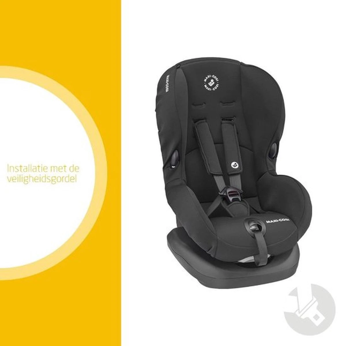 Maxi-Cosi Priori SPS Autostoeltje - Basic Black 2 Maxi-Cosi Priori SPS Autostoeltje - Basic Black - Afbeelding 2