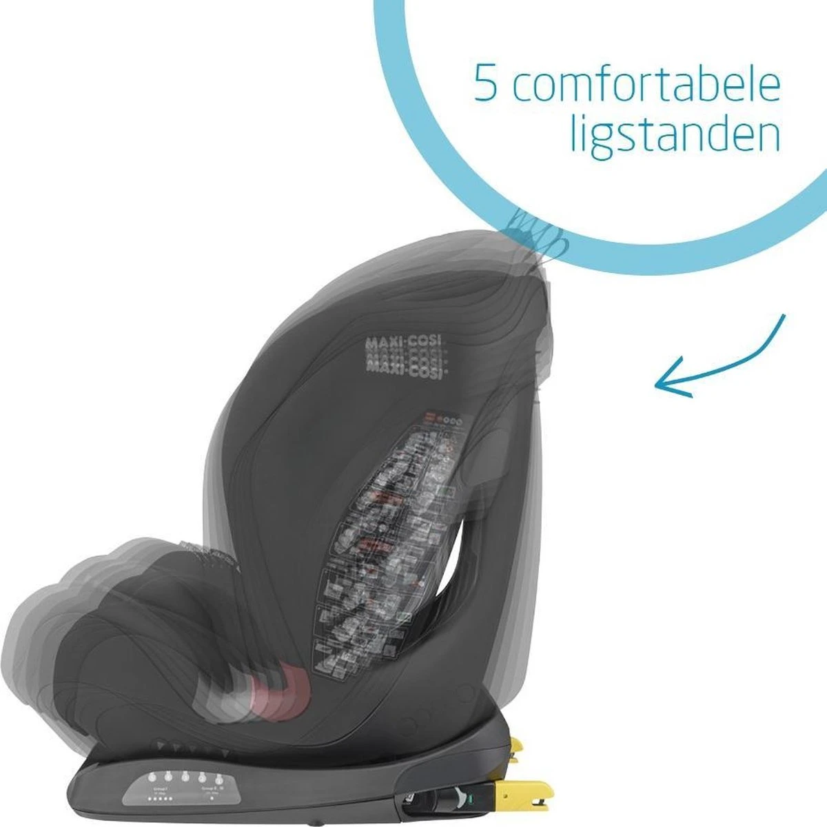 Maxi-Cosi Titan Autostoeltje - Basic Black 8 Maxi-Cosi Titan Autostoeltje - Basic Black - Afbeelding 8