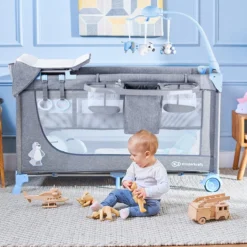 Kinderkraft Joy Luxe - Campingbed Met Schommelfunctie Blauw 30 Kinderkraft Joy Luxe - Campingbed Met Schommelfunctie Blauw -Babyproducten Winkel 1200x1200 1249