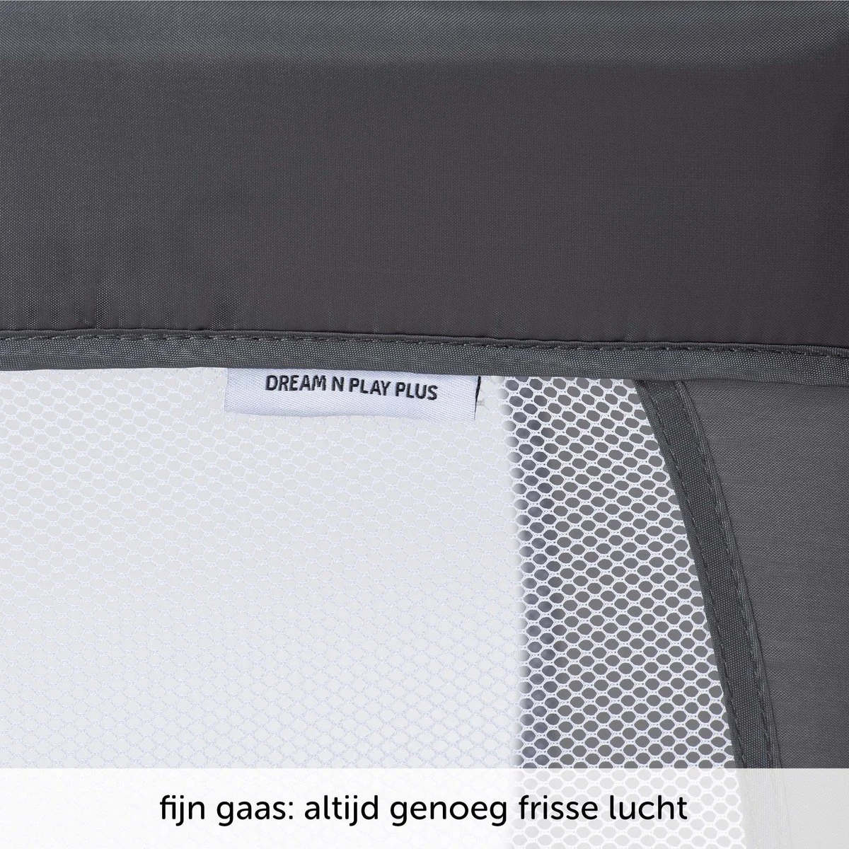 Hauck Dream N Play Plus Campingbedje Set - Met Matras En Muggennet - Grijs 4 Hauck Dream N Play Plus Campingbedje Set - Met Matras En Muggennet - Grijs - Afbeelding 4