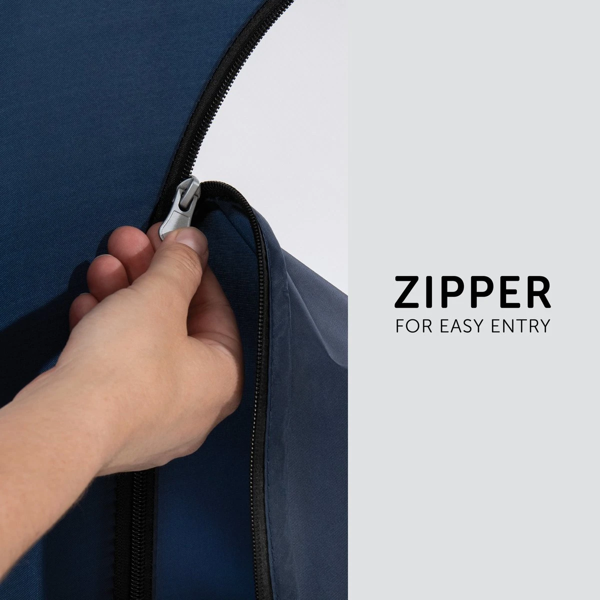 Hauck Dream N Play Plus Campingbedje - Navy 5 Hauck Dream N Play Plus Campingbedje - Navy - Afbeelding 5