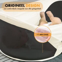 Deryan Infant Deluxe BabyBox Campingbedje - Cream + Inclusief Matras En Klamboe 19 Deryan Infant Deluxe BabyBox Campingbedje - Cream + Inclusief Matras En Klamboe -Babyproducten Winkel 1200x1200 1316