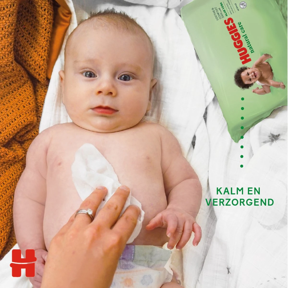 Huggies Billendoekjes - Natural Care - 10 X 56 Stuks - 560 Doekjes - Voordeelverpakking 10 Huggies Billendoekjes - Natural Care - 10 X 56 Stuks - 560 Doekjes - Voordeelverpakking - Afbeelding 10