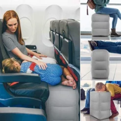 Vliegtuigbedje - Reiskussen - Voetensteun - Multifunctioneel Opblaasbaar Kussen Voor In Het Vliegtuig - Auto - Trein -Babyproducten Winkel 1200x1200 1362