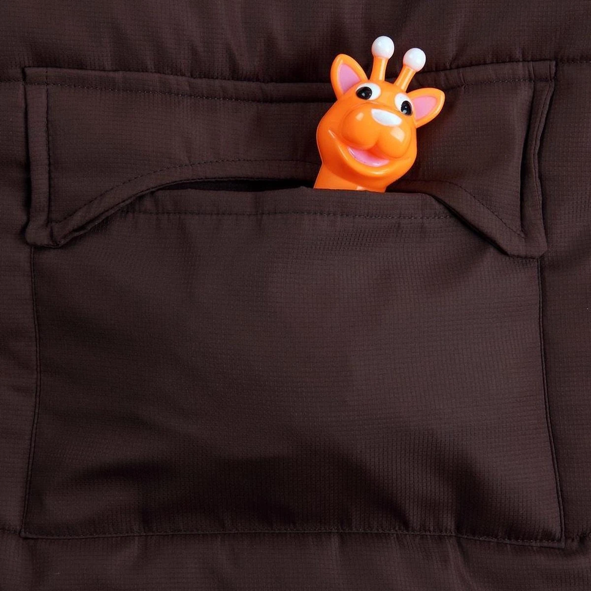 Monzana Voetenzak - Voor Kinderwagen Of Stoeltje - 93x56cm Bruin 4 Monzana Voetenzak - Voor Kinderwagen Of Stoeltje - 93x56cm Bruin - Afbeelding 4