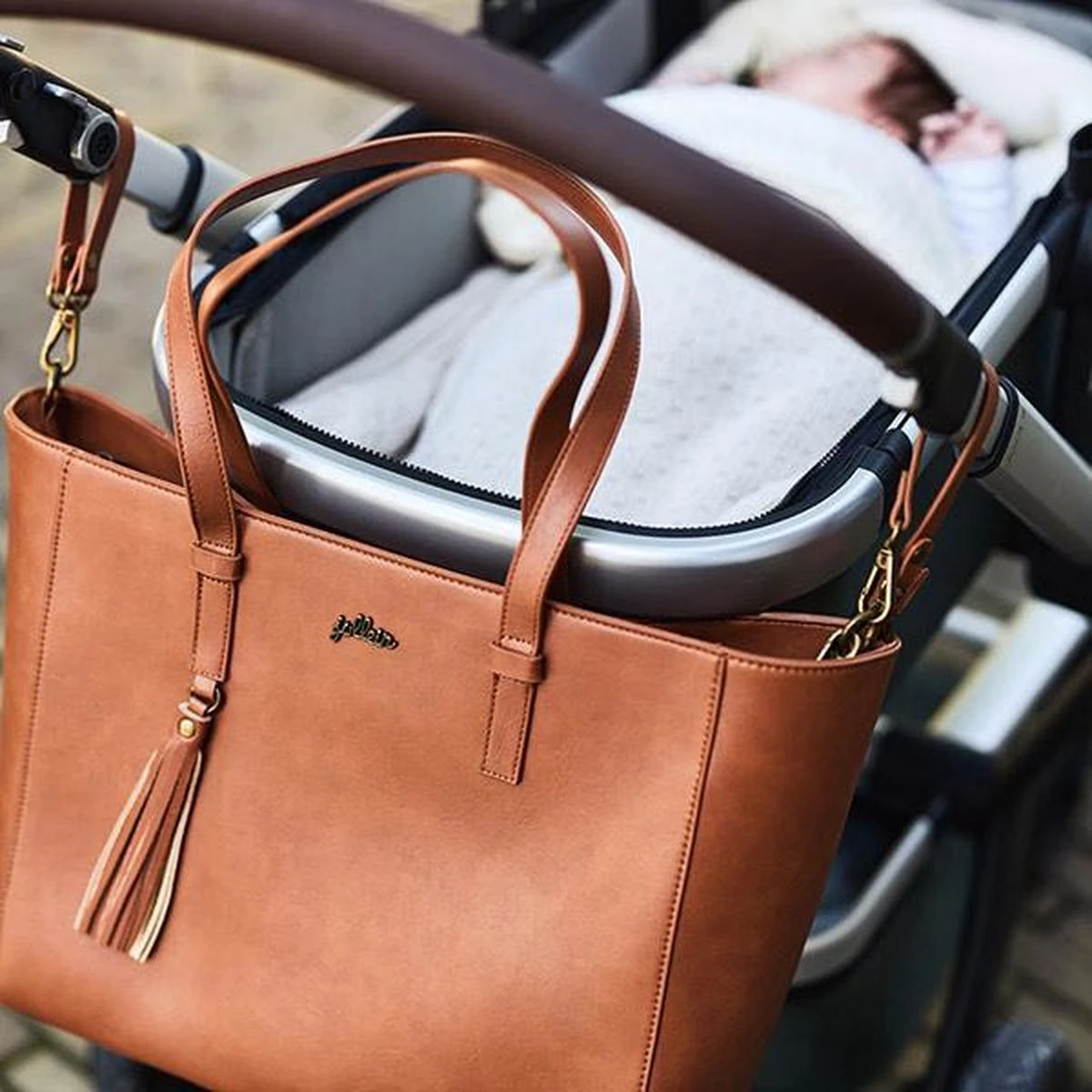 Jollein Voetenzak Voor Autostoel & Kinderwagen - Bliss Knit - Nougat 19 Jollein Voetenzak Voor Autostoel & Kinderwagen - Bliss Knit - Nougat - Afbeelding 19