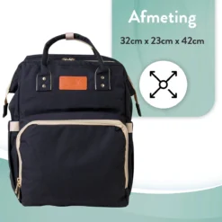 Luiertas Rugzak - Monx Luiertas Verzorgingstas Met Uitklapbaar Babybedje - Overzichtelijke Luierrugzak Extra Buggy En Kinderwagen Haken Inclusief Geïsoleerde Flessenhouder - Zwart 19 Luiertas Rugzak - Monx Luiertas Verzorgingstas Met Uitklapbaar Babybedje - Overzichtelijke Luierrugzak Extra Buggy En Kinderwagen Haken Inclusief Geïsoleerde Flessenhouder - Zwart -Babyproducten Winkel 1200x1200 1539