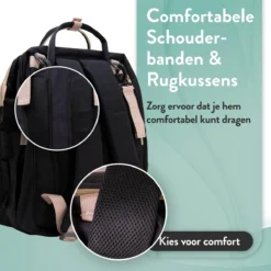 Luiertas Rugzak - Monx Luiertas Verzorgingstas Met Uitklapbaar Babybedje - Overzichtelijke Luierrugzak Extra Buggy En Kinderwagen Haken Inclusief Geïsoleerde Flessenhouder - Zwart 32 Luiertas Rugzak - Monx Luiertas Verzorgingstas Met Uitklapbaar Babybedje - Overzichtelijke Luierrugzak Extra Buggy En Kinderwagen Haken Inclusief Geïsoleerde Flessenhouder - Zwart -Babyproducten Winkel 1200x1200 1552