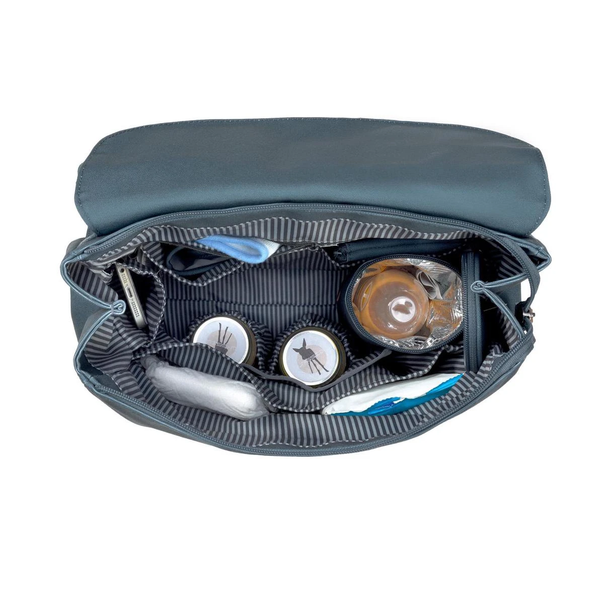 Lässig - Luiertas Adventure Backpack - Petrol - Maat Onesize 5 Lässig - Luiertas Adventure Backpack - Petrol - Maat Onesize - Afbeelding 5