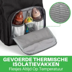 Brisby Slijtvaste Luiertas – Verzorgingstas – Met Buggymontage - Zwart 27 Brisby Slijtvaste Luiertas – Verzorgingstas – Met Buggymontage - Zwart -Babyproducten Winkel 1200x1200 1592