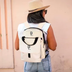 Deryan Luiertas Rugzak Met Verschoonmatje - Inclusief Flessenwarmhouder - Kinderwagenhaken En Isoleervak - Cream -Babyproducten Winkel 1200x1200 1595