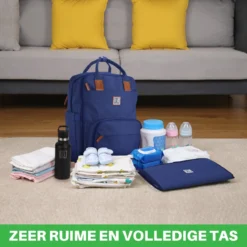 Brisby Slijtvaste Luiertas – Verzorgingstas – Met Buggymontage - Blauw -Babyproducten Winkel 1200x1200 1611