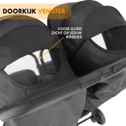 Deryan Luxe Rolo X2 Dubbele Buggy - Duo Buggy - Zwart 19 Deryan Luxe Rolo X2 Dubbele Buggy - Duo Buggy - Zwart -Babyproducten Winkel 1200x1200 1662