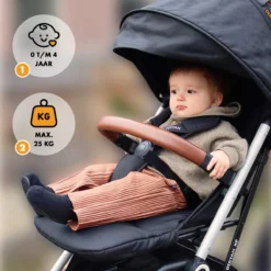 Deryan Luxe XP Buggy XL - Compact Lichtgewicht - Zwart - Aluminium Frame 12 Deryan Luxe XP Buggy XL - Compact Lichtgewicht - Zwart - Aluminium Frame -Babyproducten Winkel 1200x1200 1724