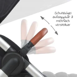 Hauck UpTown Buggy - Met één Hand Opvouwbaar - Zwart -Babyproducten Winkel 1200x1200 1736