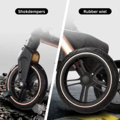 Merkloos BrightWise Luxe Kinderwagen 3 In 1 Van Voldoet Aan Alle Europese Veiligheidscertificaten - Wandelwagen - Kinderwagen 3-in-1 Incl Autostoel - Kinderwagen Maxi Cosi – Buggy 3 In 1 - Newborn - Zwart -Babyproducten Winkel 1200x1200 1821