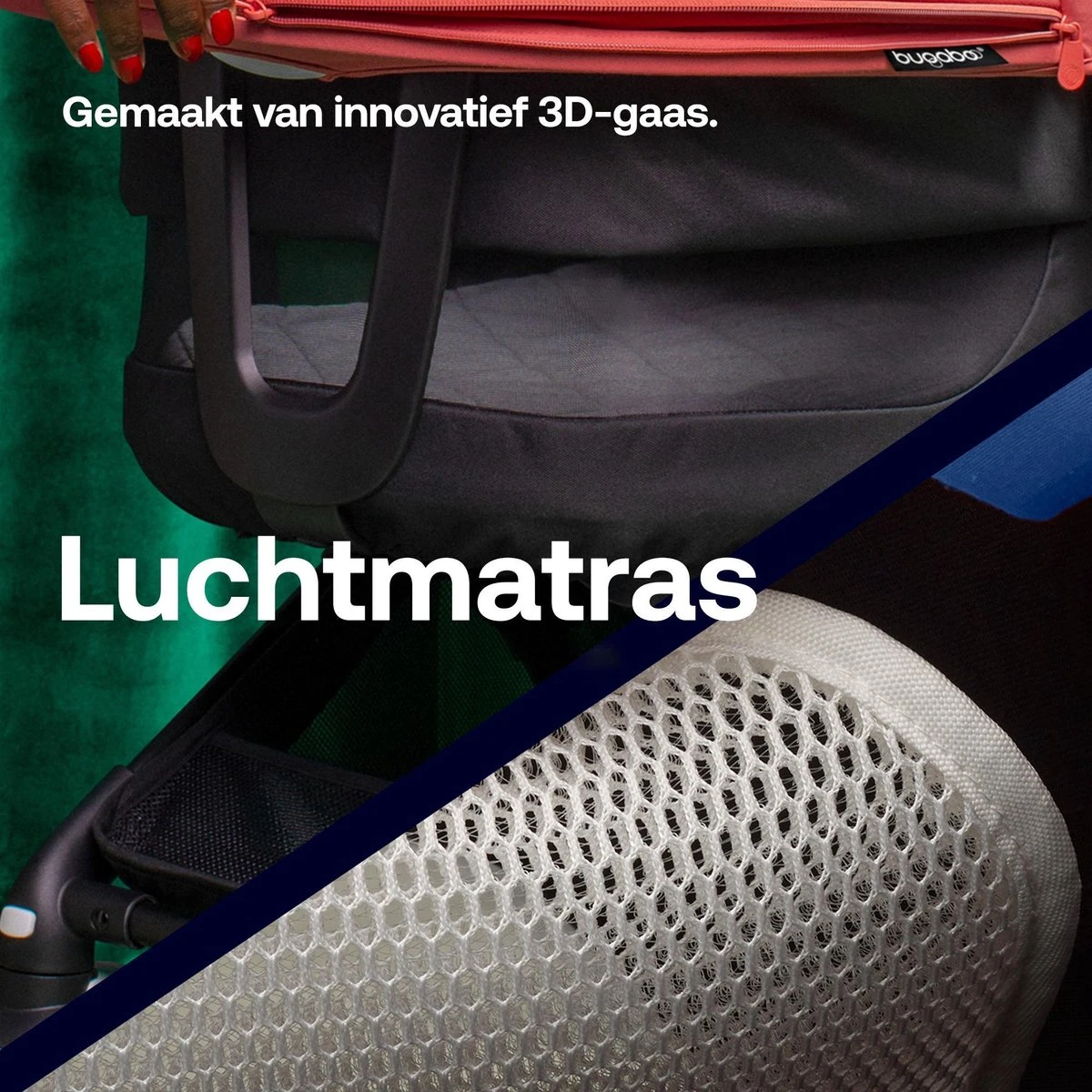 Bugaboo Fox3 Kinderwagen - Black/Grey Melange 4 Bugaboo Fox3 Kinderwagen - Black/Grey Melange - Afbeelding 4