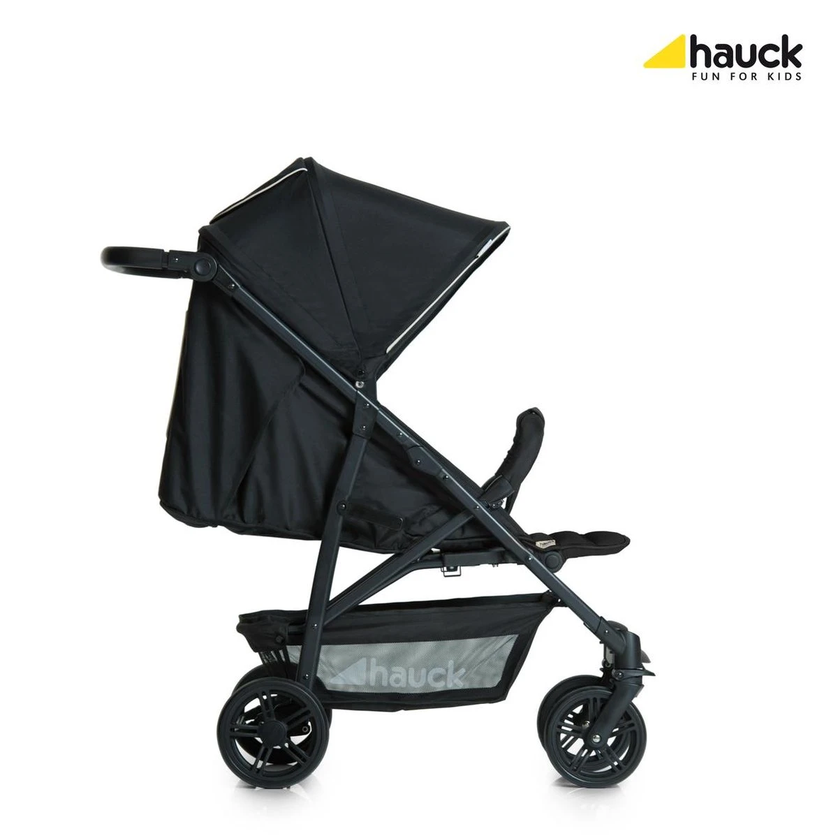 Hauck Rapid 4 Kinderwagen - Zwart Zilver 10 Hauck Rapid 4 Kinderwagen - Zwart Zilver - Afbeelding 10