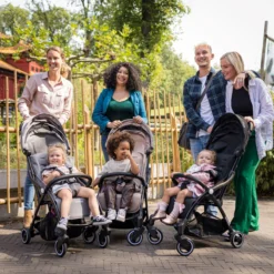 Hamilton By Yoop X1 Plus Kinderwagen - Buggy Met Monteerbare Wieg - Premium Stroller Met One Hand Folding Technologie - Nieuw, Hoger, Uitgebreider 2023 Model - Zwart - Licht, Verstelbaar, Wendbaar En Geschikt Van 0 Maanden Tot 4 Jaar -Babyproducten Winkel 1200x1200 1860
