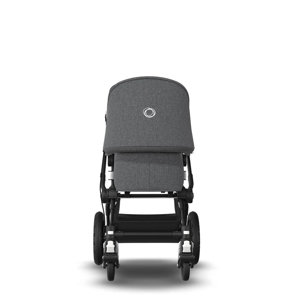 Bugaboo Cameleon 3 Plus Kinderwagen Met Stoel En Wieg - Zwart / Gemȇleerd Grijs 12 Bugaboo Cameleon 3 Plus Kinderwagen Met Stoel En Wieg - Zwart / Gemȇleerd Grijs - Afbeelding 12