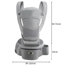 Ergonomische Draagzak Baby 15 In 1 - Draagdoek Tot 25 Kg - Baby Drager - Baby Carrier - Multifunctioneel - Grijs -Babyproducten Winkel 1200x1200 1904