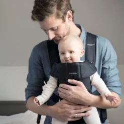 BabyBjörn Draagzak Mini - Cotton - Zwart -Babyproducten Winkel 1200x1200 1914