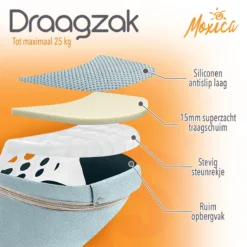 Moxica Draagzak Baby - Draagdoek - Carrier - Kinderdrager - Babydrager - Drager 10 Moxica Draagzak Baby - Draagdoek - Carrier - Kinderdrager - Babydrager - Drager -Babyproducten Winkel 1200x1200 1986
