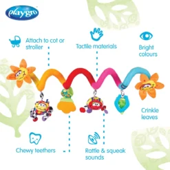 Playgro Boxspiraal Amazing Garden Twirly Whirly - Kinderwagen Speeltje - Activiteitenspiraal -Babyproducten Winkel 1200x1200 1991