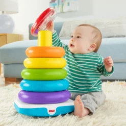 Fisher Price Fisher-Price Stapelringen - Grote Kleurenringpiramide 27 Fisher Price Fisher-Price Stapelringen - Grote Kleurenringpiramide -Babyproducten Winkel 1200x1200 2132