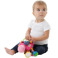 Playgro Clip Clop Rammelaar - Roze - Activiteitenspeeltje - Kraamkado -Babyproducten Winkel 1200x1200 2141
