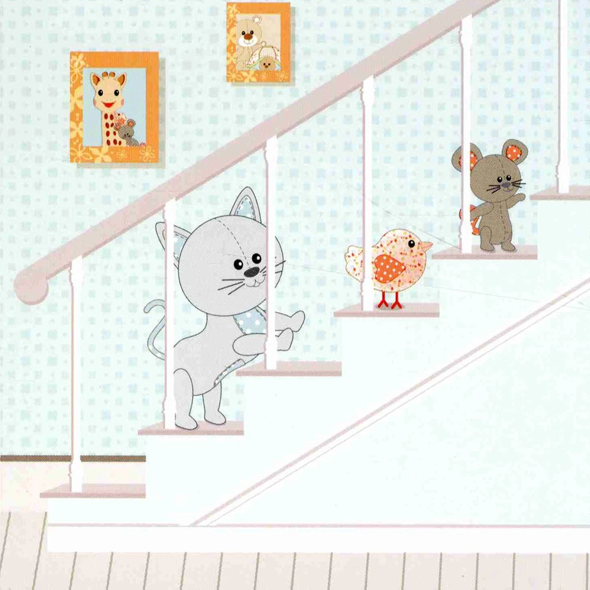 Baby Voelboekje: Welterusten, Sophie. 0+ 3 Baby Voelboekje: Welterusten, Sophie. 0+ - Afbeelding 3