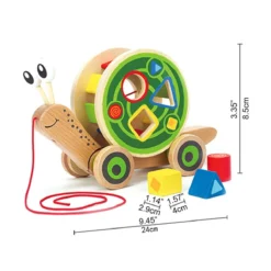 Hape Houten Walk-A-Long Slak Trekdier 19 Hape Houten Walk-A-Long Slak Trekdier -Babyproducten Winkel 1200x1200 2260
