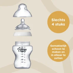 Tommee Tippee Closer To Nature - Zuigflessen - Langzame Uitstroomsnelheid - Anti-colic Ventiel - 260 Ml - Verpakking Van 2 Stuks - Doorzichtig 11 Tommee Tippee Closer To Nature - Zuigflessen - Langzame Uitstroomsnelheid - Anti-colic Ventiel - 260 Ml - Verpakking Van 2 Stuks - Doorzichtig -Babyproducten Winkel 1200x1200 2298