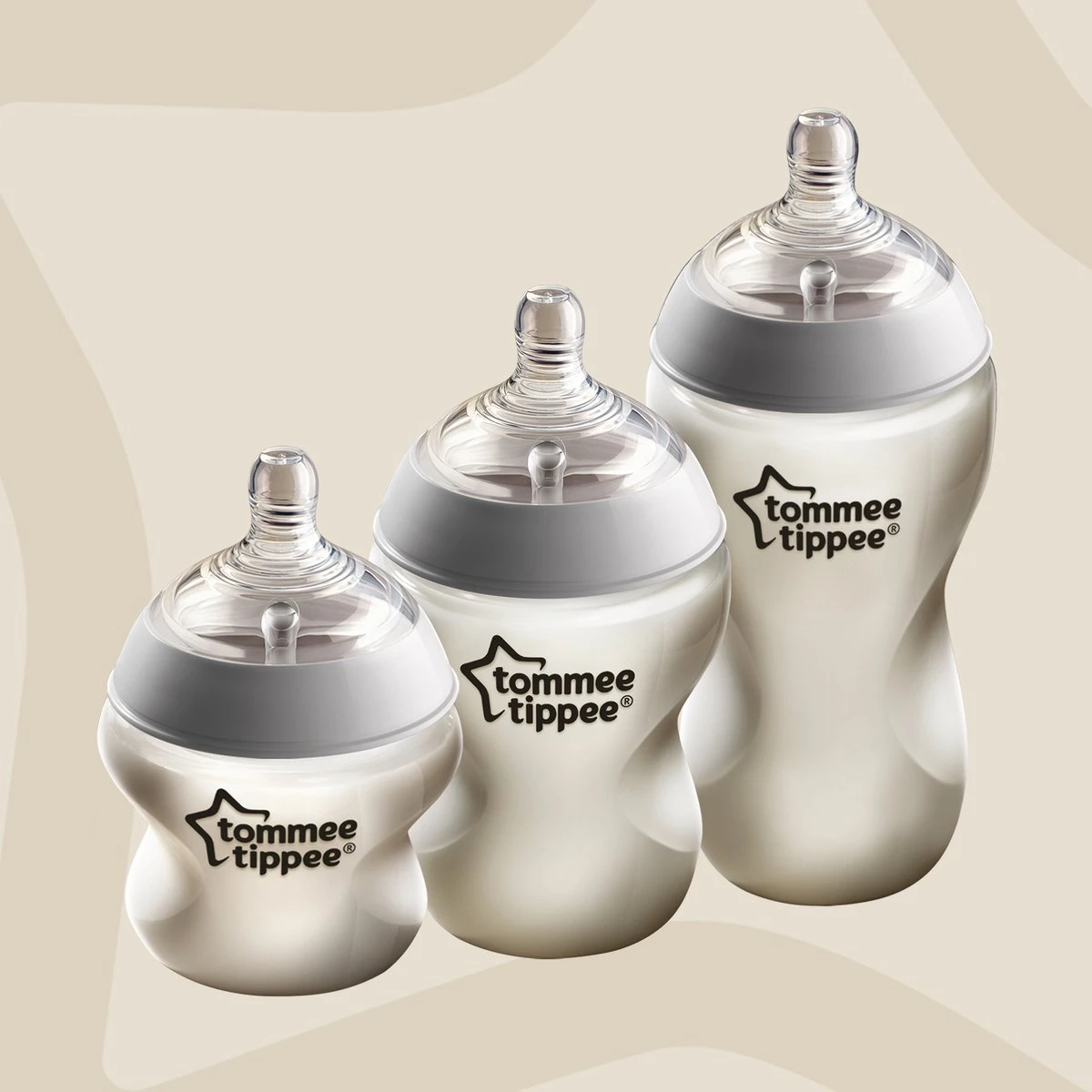 Tommee Tippee Closer To Nature - Zuigflessen - Langzame Uitstroomsnelheid - Anti-colic Ventiel - 260 Ml - Verpakking Van 2 Stuks - Doorzichtig 4 Tommee Tippee Closer To Nature - Zuigflessen - Langzame Uitstroomsnelheid - Anti-colic Ventiel - 260 Ml - Verpakking Van 2 Stuks - Doorzichtig - Afbeelding 4