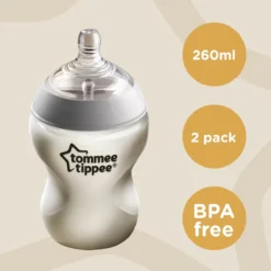 Tommee Tippee Closer To Nature - Zuigflessen - Langzame Uitstroomsnelheid - Anti-colic Ventiel - 260 Ml - Verpakking Van 2 Stuks - Doorzichtig 16 Tommee Tippee Closer To Nature - Zuigflessen - Langzame Uitstroomsnelheid - Anti-colic Ventiel - 260 Ml - Verpakking Van 2 Stuks - Doorzichtig -Babyproducten Winkel 1200x1200 2302