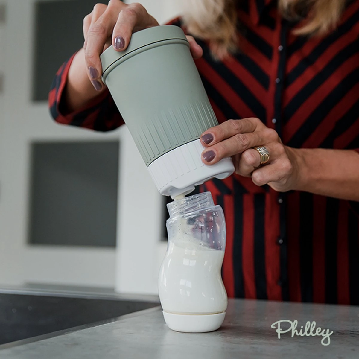 Philley Melkpoederbus - Groen 3 Philley Melkpoederbus - Groen - Afbeelding 3