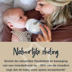 Tommee Tippee Closer To Nature- Zuigflessen - Anti-koelik Ventiel - 260 Ml- Pak Van 6 Stuks - Doorzichtig -Babyproducten Winkel 1200x1200 2335