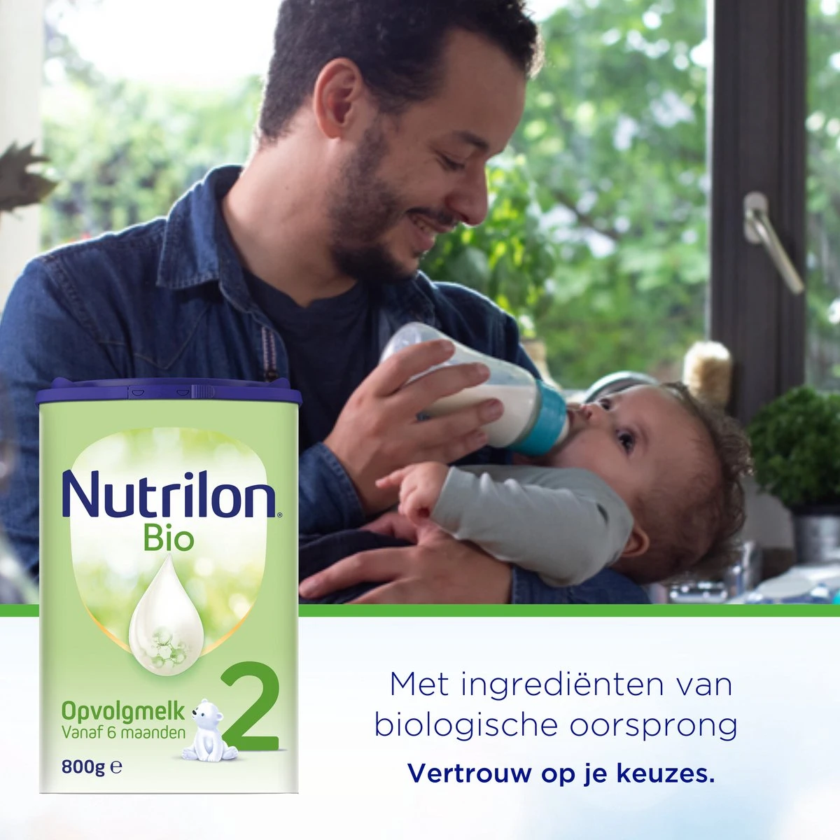 Nutrilon Bio 2 - Opvolgmelk 6-12 Maanden - 800 Gram - IE-ORG-02 3 Nutrilon Bio 2 - Opvolgmelk 6-12 Maanden - 800 Gram - IE-ORG-02 - Afbeelding 3