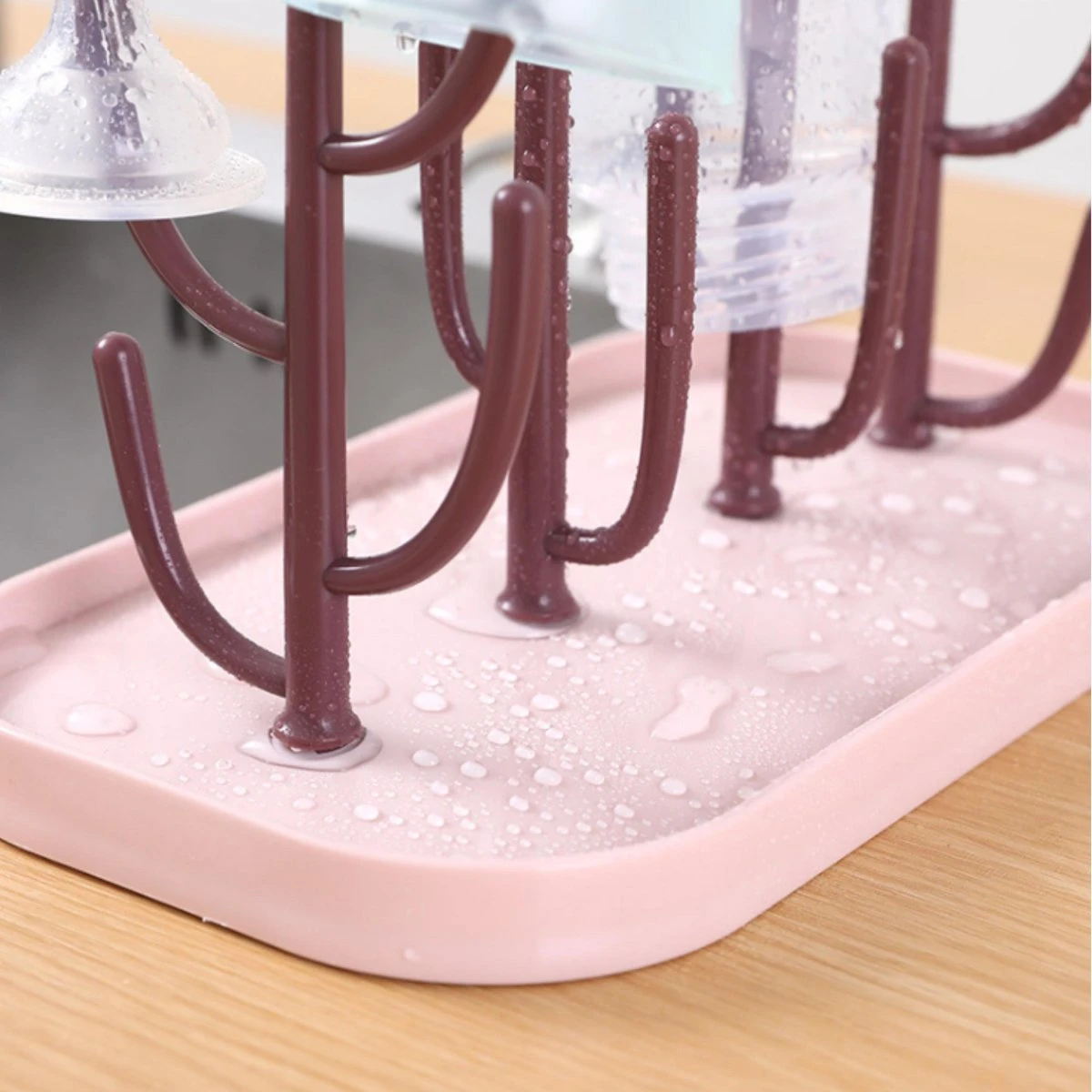 Merkloos Baby Flessen Droogrek - Afdruiprek Met Lekbak - Afwasrek - Baby Flesjes Droogrek - Flessenrek - Kraamcadeau - Baby Cadeau - Blauw 7 Merkloos Baby Flessen Droogrek - Afdruiprek Met Lekbak - Afwasrek - Baby Flesjes Droogrek - Flessenrek - Kraamcadeau - Baby Cadeau - Blauw - Afbeelding 7