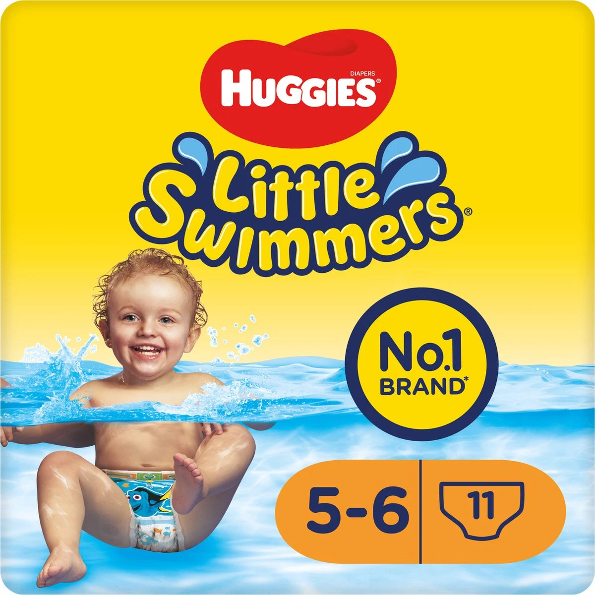 Huggies Little Swimmers - Zwemluiers - Maat 5/6 - (12 Tot 18 Kg) - Voordeelverpakking - 33 Stuks 8 Huggies Little Swimmers - Zwemluiers - Maat 5/6 - (12 Tot 18 Kg) - Voordeelverpakking - 33 Stuks - Afbeelding 8