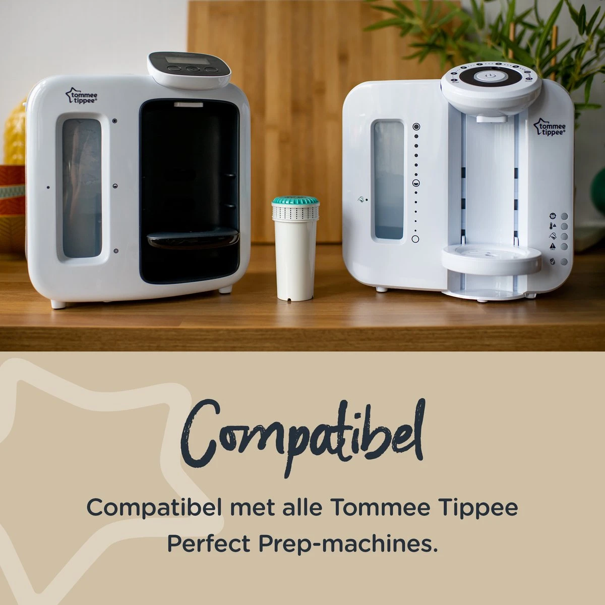 Tommee Tippee Perfect Prep - Vervangfilter Voor Originele En Dag En Nacht Zuigflessenmaker - Verpakt Per Stuk 4 Tommee Tippee Perfect Prep - Vervangfilter Voor Originele En Dag En Nacht Zuigflessenmaker - Verpakt Per Stuk - Afbeelding 4