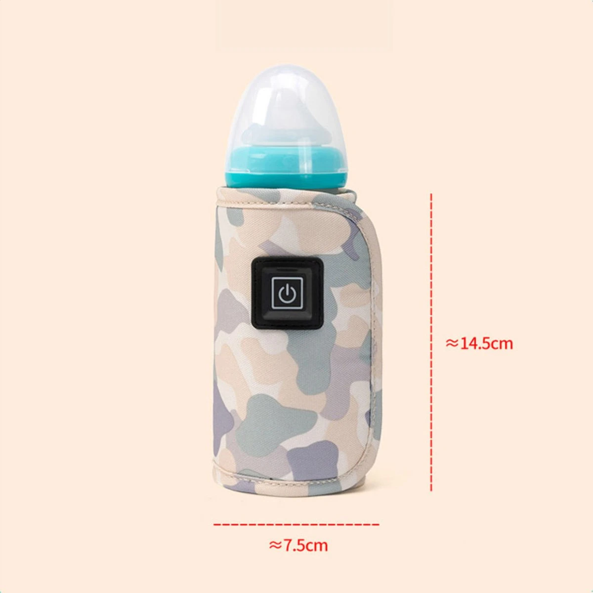 Blensson - Draagbare Baby Fleswarmer Voor Onderweg - USB Melkwarmer - Babyvoeding - Baby Fles Warm Houden Voor Reizen 2 Blensson - Draagbare Baby Fleswarmer Voor Onderweg - USB Melkwarmer - Babyvoeding - Baby Fles Warm Houden Voor Reizen - Afbeelding 2