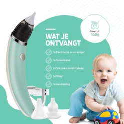 Hoy En Dia® Neusreiniger Baby Snoetenpoetsers - Neuspeer Met USB - Elektrische Neuszuiger - Toetenvegers 14 Hoy En Dia® Neusreiniger Baby Snoetenpoetsers - Neuspeer Met USB - Elektrische Neuszuiger - Toetenvegers -Babyproducten Winkel 1200x1200 26